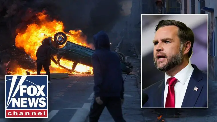 Vance issues CHILLING warning as riots rage in France: 'STOP THIS MADNESS'
