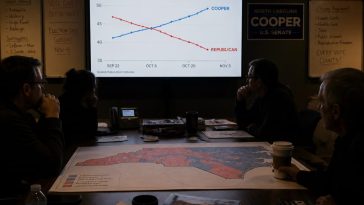 NC Senate Loses Spark as Roy Cooper Surges, GOP Mulls Cut