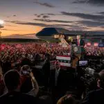 President Donald Trump Rallies in Greenville to Save GOP Senate Seat