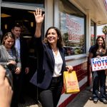 AOC Grabs In‑N‑Out Bag in CA‑22 Stop After Calling Chain Overrated