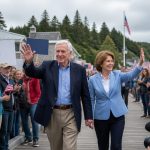 Former U.S. Sen. Joe Manchin Joins U.S. Sen. Susan Collins in Maine