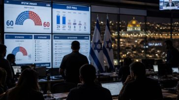 Netanyahu and former military chief Eisenkot Deadlocked in Exit Polls