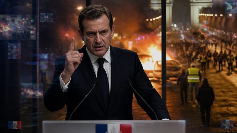 Macron Scolds Foreign Leaders, Blames AI As France Burns