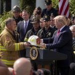 Trump Saves Mohammed Jab for Michigan at Rose Garden Lunch