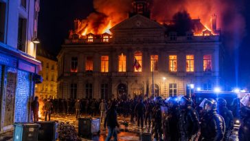 President Emmanuel Macron Faces Riot Crisis as Limoges Burns