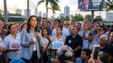 María Elvira Salazar Calls Out Trump on Immigration, Race Tightens
