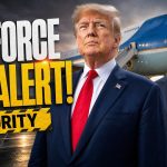 Trump boarded Air Force One under tight security, and what he said about voting still stings