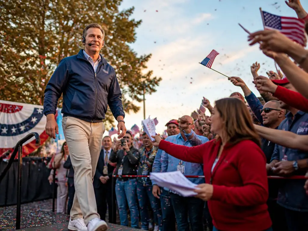 Jon Gruden Surprises Trump Rally, Urges Ohio Early Voting