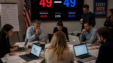 Texas Attorney General Ken Paxton Ties State Rep James Talarico 49-49