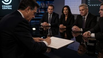 Skydance Bets on Jon Stewart Through 2028 Despite Slumping Ratings