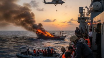 US Destroys Iranian‑Affiliated Spotter Dhow After Evacuating Crew