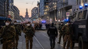 Meloni Sends 500 Troops to Milan as Italy's Protests Turn Violent