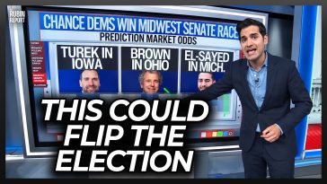 Watch Pollster's Face as He Realizes Polls May Be Lying About Dems Odds