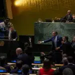Waltz Confronts Cuba's Minister as Delegate Grabs Phone