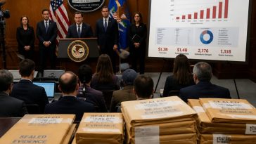 DOJ National Tax Surge Nets 76 Actions, $450M Exposed